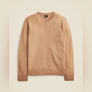 NWOT J.Crew Cashmere Crewneck Sweater in Heather Dessert